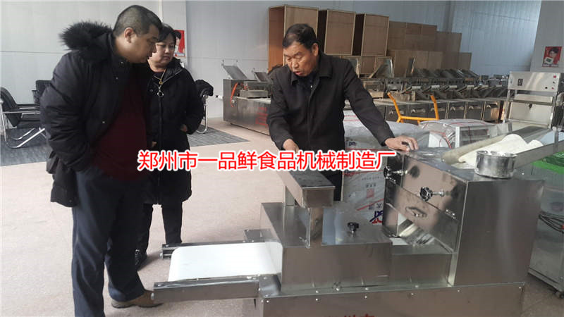 北京王先生開連鎖飯店購買一品鮮飯店成型機